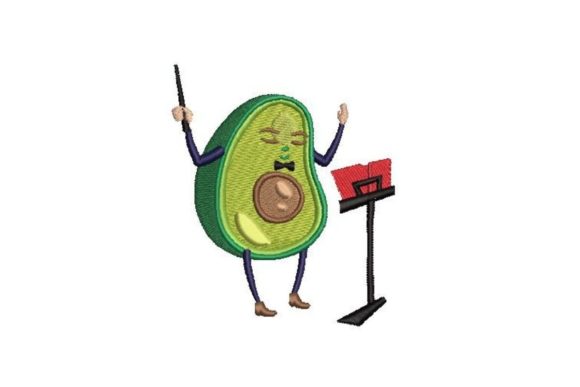Avocado Orchesta Conductor Embroidery Review