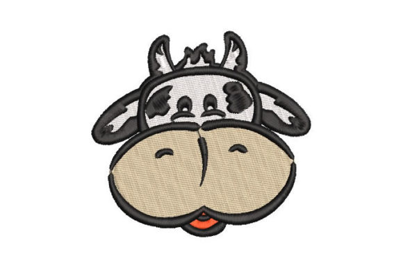 Cow Face Embroidery Design Review for Craft Fairs