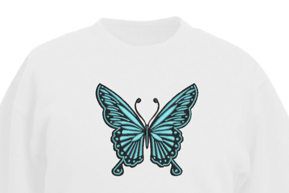 Decorative Blue and Black Butterfly Review