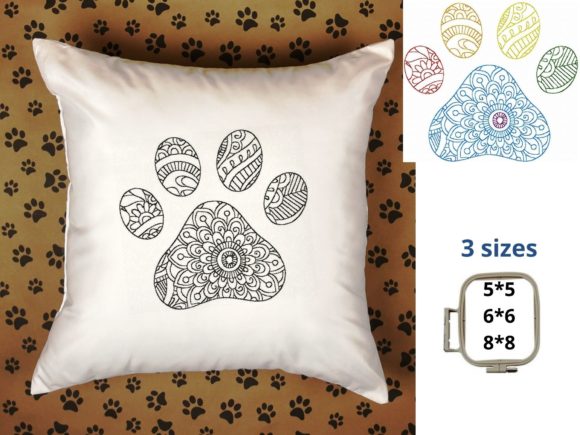 Dog Paw Print Embroidery Review