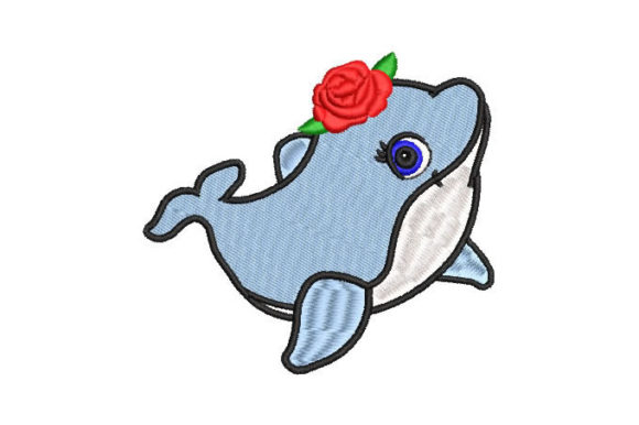 Dolphin with Rose Embroidery Review