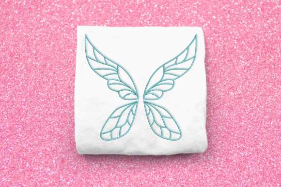 Fairy Wings Outline Review for Small Business Merch