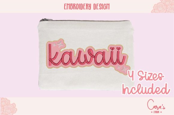 Kawaii Applique Review for Embroidery Sellers