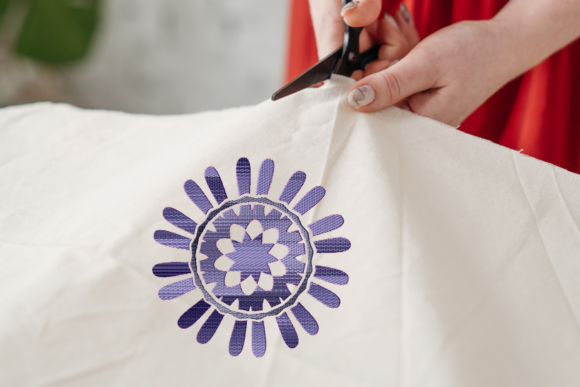 Navy Mandala Embroidery Review