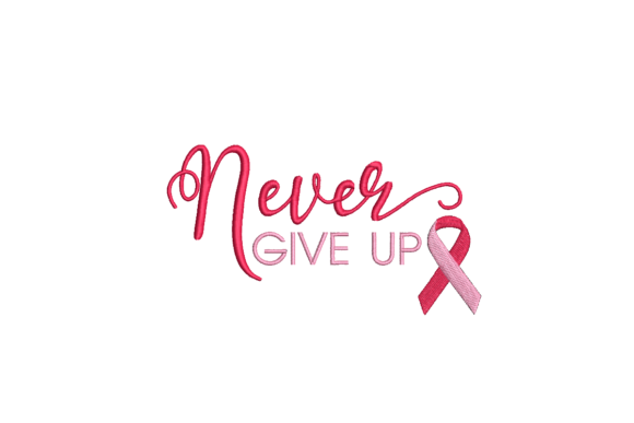 Never Give Up Embroidery Design Review