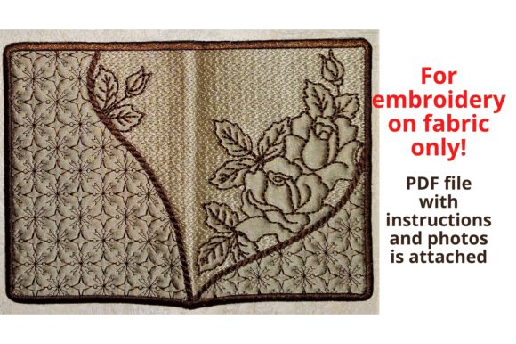 Passport Cover with Roses Embroidery Review