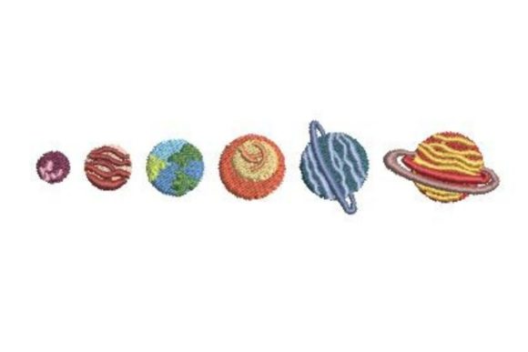 Review of Planets Embroidery Design