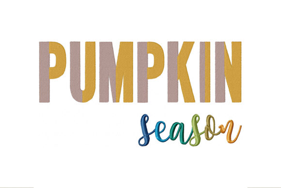 Season Pumpkin Embroidery Review for Small Business Merch