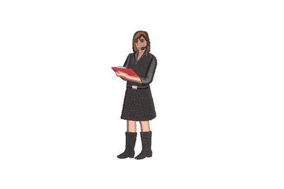 Stage Manager with Headset Embroidery Design Review