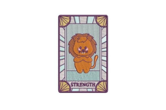 Strength Kawaii Style Tarot Card Review