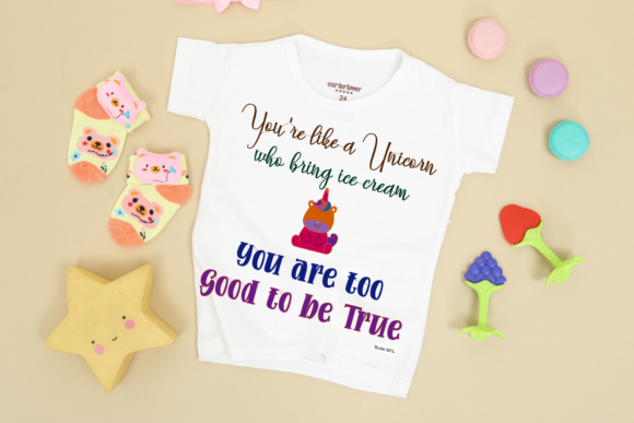 You're Like a Unicorn Bring Ice Cream